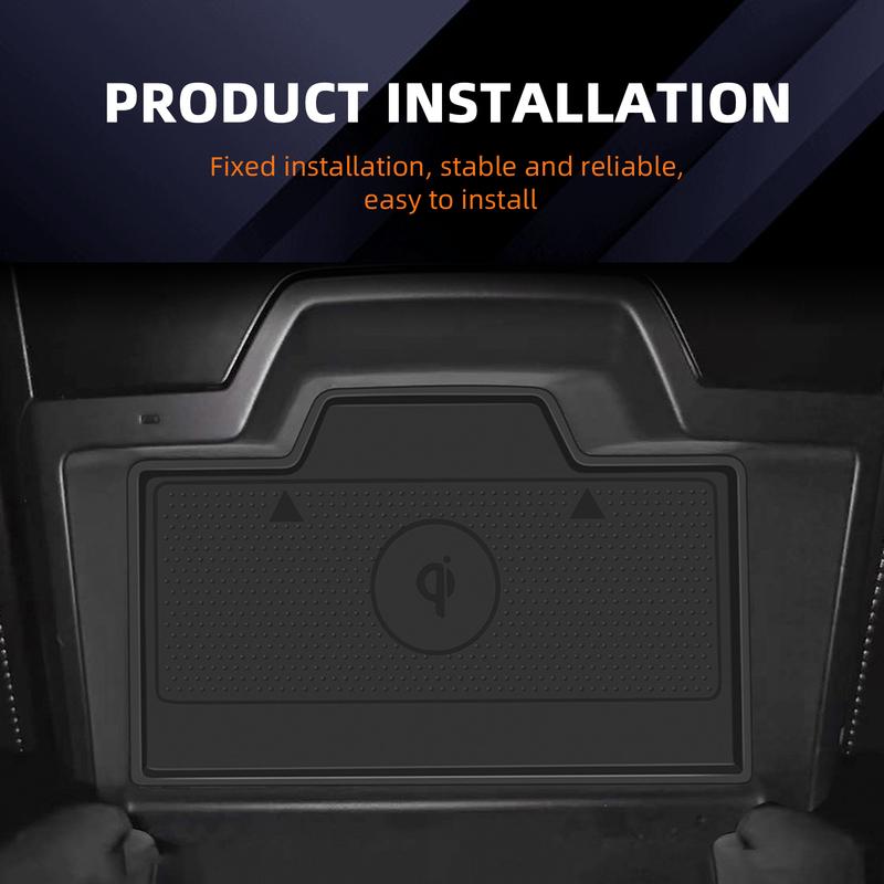 Silicone Anti-Slip Wireless Charging Pad For Mazda CX-5 2026 2027 2028 Anti-Scratch Car Interior Modification Accessories