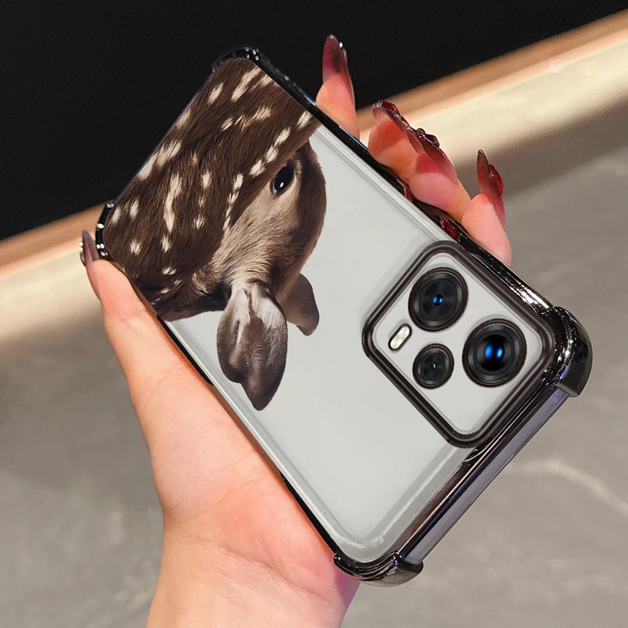 Case for Redmi Note 14 Pro Plus 11s 13C 11 9 Pro Note 13 10 Lite 12 K80 A3 A5 Phone Cover Vintage Brown Deer Design