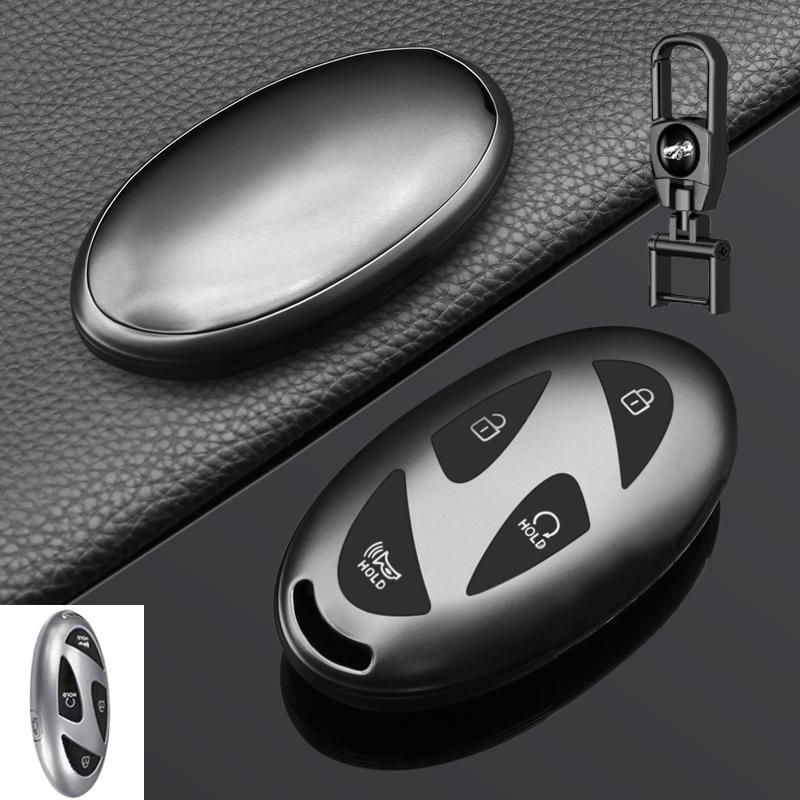 Fashion Tpu Car Key Case Key Cover Shell Fob Holder For New Kona Sx2 For Hyundai Ioniq 6 New Grand Prix Gn7 Car Accessories