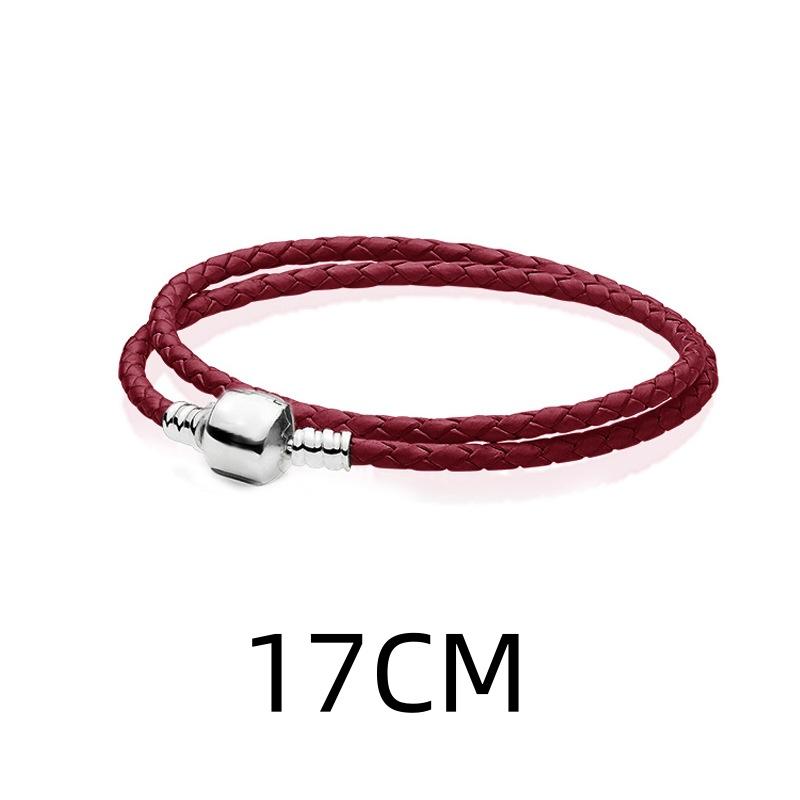 Copper Plated Valentine'S Day Gift For Lovers Pendant Charms It Original Bracelet For Women Diy Fashion Jewelry Making