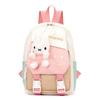 New Fashion Color Matching Children School Bags Cute Cartoon Casual Nylon Girl Baby Backpack Lightweight Reduce Burden Kindergarten Book Bag