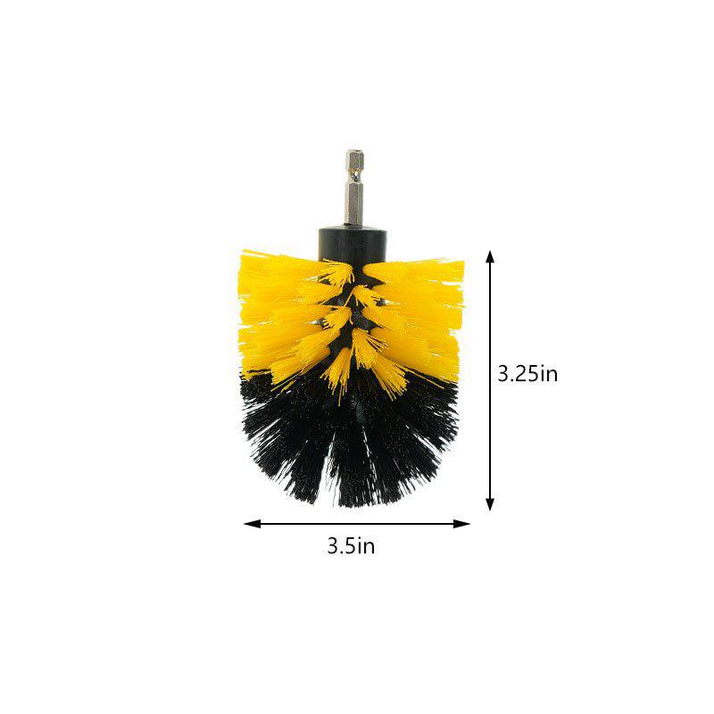 Electric Drill Multi-Cleaning Brush Head for Household, Kitchen, Bathroom, Car, and Carpet with Long Handle