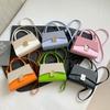 Summer 2025 new simple retro color matching design fashionable shoulder crossbody portable women's small square bag