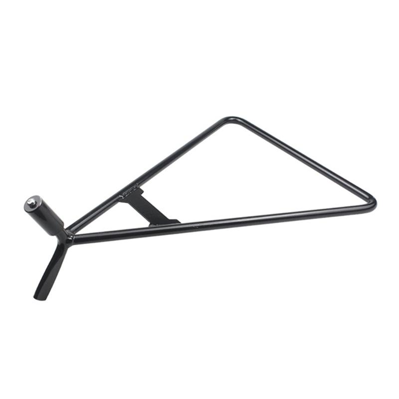 

Portable Motorcycle Parking Frame Holder Stand Support Rack with Height Adjustment Easy To Use for Various Bike Models 1