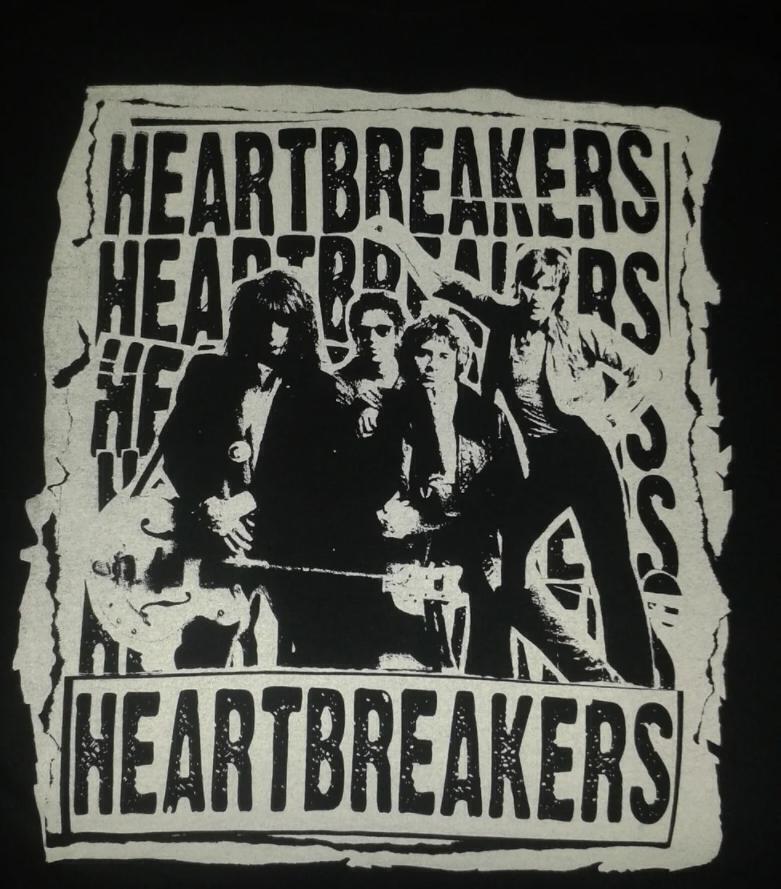 Vintage Johnny Thunders HEARTBREAKERS Cotton Black All Unisex Shirt Unisex T-Shirt S