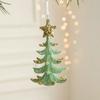 3D Green Butterfly Christmas Pendant Starfish Bell Merry Christmas Ornament  Christmas Day