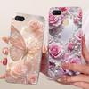 For Redmi 6 Case Cover Transparent Cute Cat Fashion Butterfly Funny Cool Painted Casing M1804C3DH M1804C3DG M1804C3DI