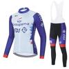 2026 Autumn Breathable Cycling Suit Set Pro Team Cycling Jersey19D Bib Set MTB Uniform Bicycle Clothing Quick Dry Bike Clothes Mens Long Cycling Wear