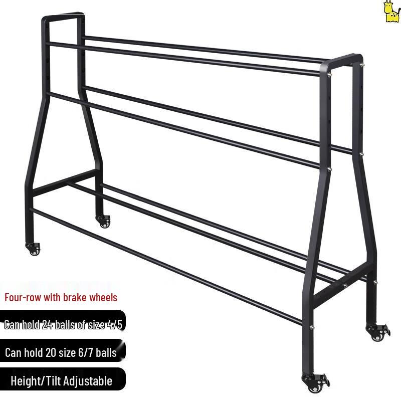 Basketball Training Ball Cart & Storage Rack