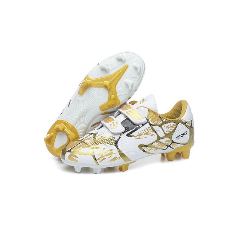 Foreign Trade Football Shoes Children's Youth Student Competition Training Shoes Boys and Girls Grinding Stickers Football Shoes