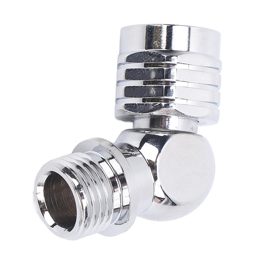 Diving Regulator Connector 110 Degree Angle Stainless Steel Rotating Adapter for Second Stage Regulator