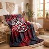 Sheffield United Football Print Flannel Blanket Soft Warm Sofa Bed Throw Blanket For Home Office Bedroom