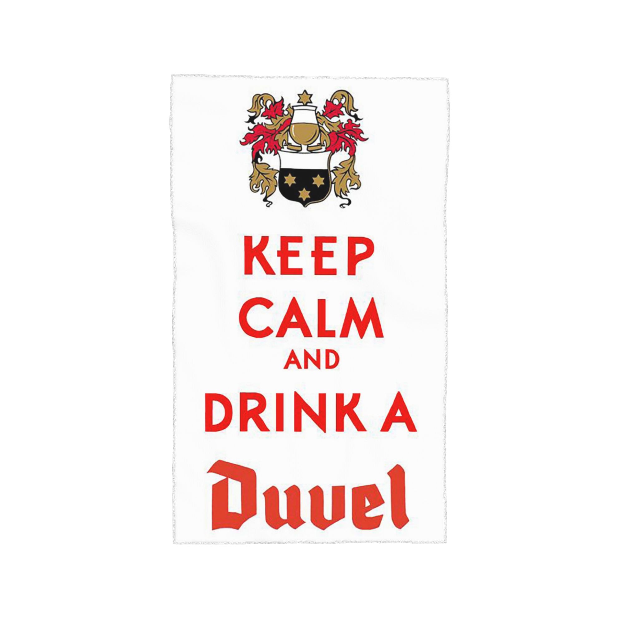 

Duvels Logo Soft Face Towel Quick Dry Pool Bath Cotton Towels Absorbent W40*H60(CM)
