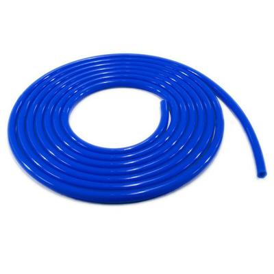 Tubo flessibile per aspirapolvere in silicone per auto, nero blu, da 1 m, Ø 4 mm, linea di controllo per tubo in gomma, 4 x 8 mm, 4 x 9 mm.