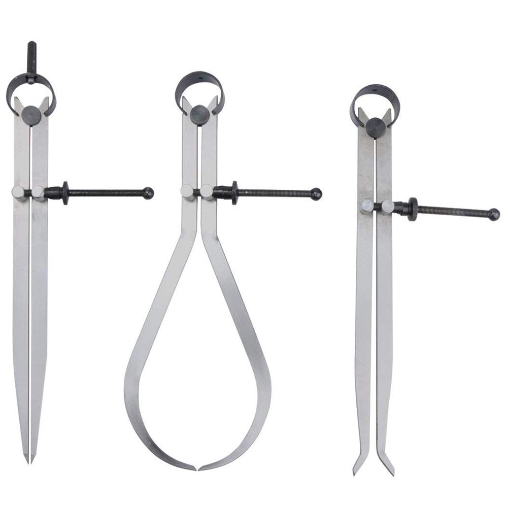 Precision Spring Dividers Calipers Compass Measuring Tools Leathercraft Tool