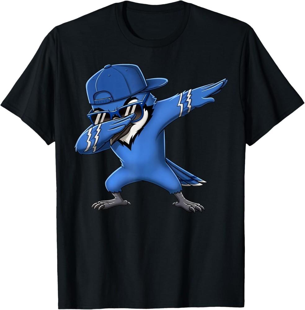 Blue Jay Dabbing for Men Women T-Shirt Unisex T-Shirt L