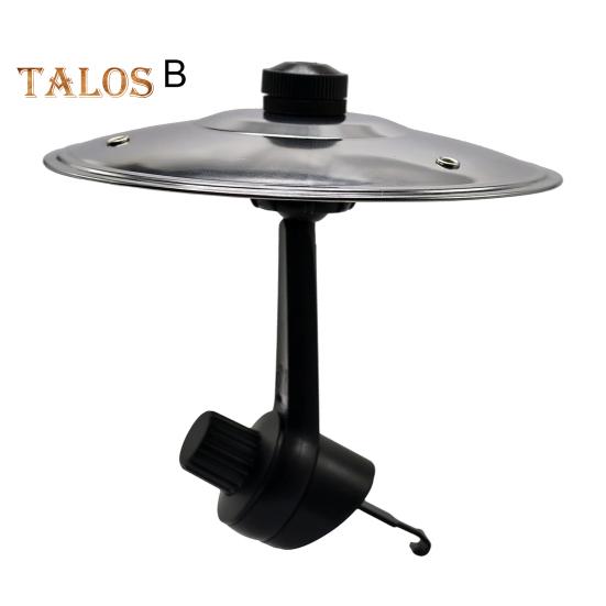 2Pcs Car Vent Mini Drum Crash Cymbal for Car Vent Car Dashboard Percussion Turn Your Ride Into A Rhythm Zone Drummer Car Accessory