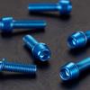 6pcs Multifunctional Bike Disc Brake Pad Bolts Fixing Screws Cycling Accessory for Cycling Maintenance