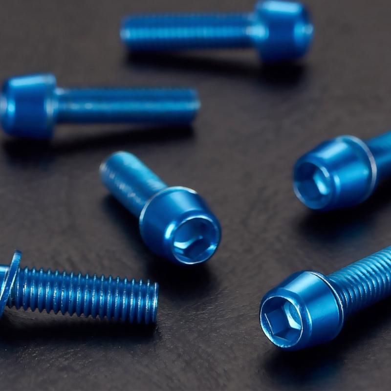 6pcs Multifunctional Bike Disc Brake Pad Bolts Fixing Screws Cycling Accessory for Cycling Maintenance