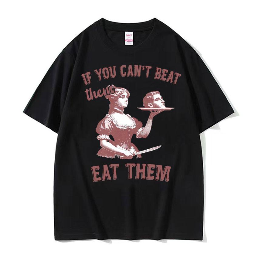 Frauen Sind Geboren Um Zu Dienen Interessantes Meme T-Shirt 2026 Sommer Luxus Feministische Renaissance-Malerei Baumwolle Übergroßes T-Shirt Y2K