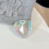 Vibrant Rhombus Heart Magnetic Phone Holder – Transparent, Adhesive, Portable, Perfect for Desktop Drama Viewing