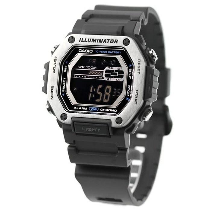 [Casio] Standard Quartz Men s Watch MWD-110H-8BV Black