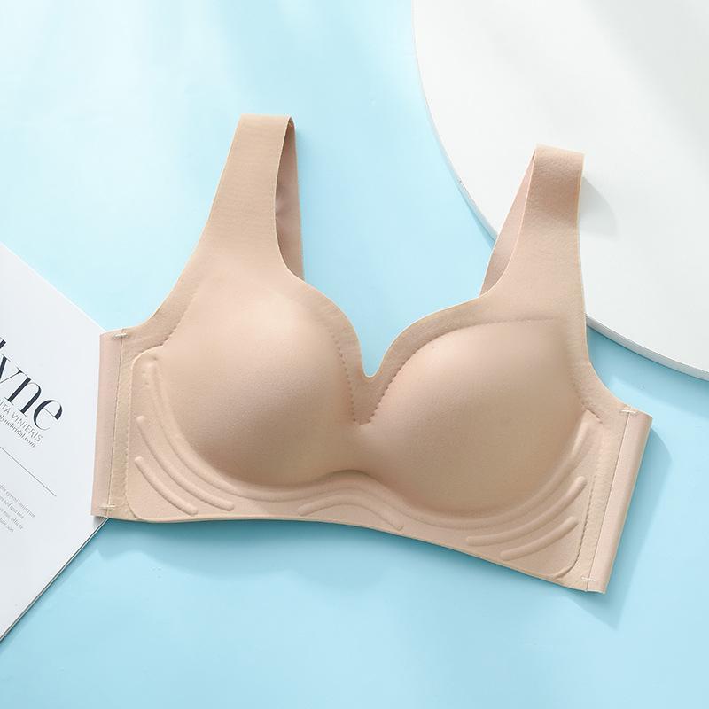 Traceless Underwear, Women's Small Breasts Gather and Show a Large Upper Support, Secondary Breasts, Anti-sagging Fixed Cup, Adjustment Type,bra Cover