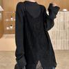 V-neck Lace Underskirt Slips Beach Wear Sling Skirt Petticoat Loose Lace Camisole Skirt  Party