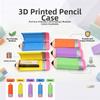 Pencil-shaped Pencil Case 3D Printing Pencil Organizer Desktop Organizer Stationery Box  Student