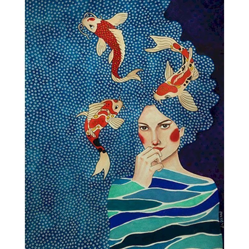GATYZTORY 60X75cm Painting By Numbers Girl DIY Picture Paint By Number Figure Drawing On Canvas HandPainted Art Home Decor