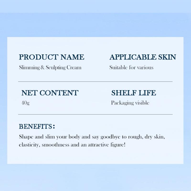 Slimming Cream SADOER Shaping Body Care Products Skin Care Products