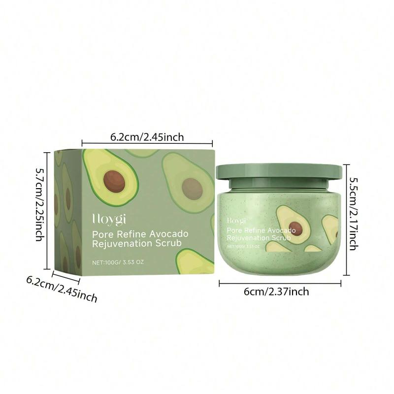 100g Nemlendirici Peeling Tüm Vücut Temizliği, Peeling ve Uzun Süreli Koku için Ölü Deri Temizleme Banyo Jeli