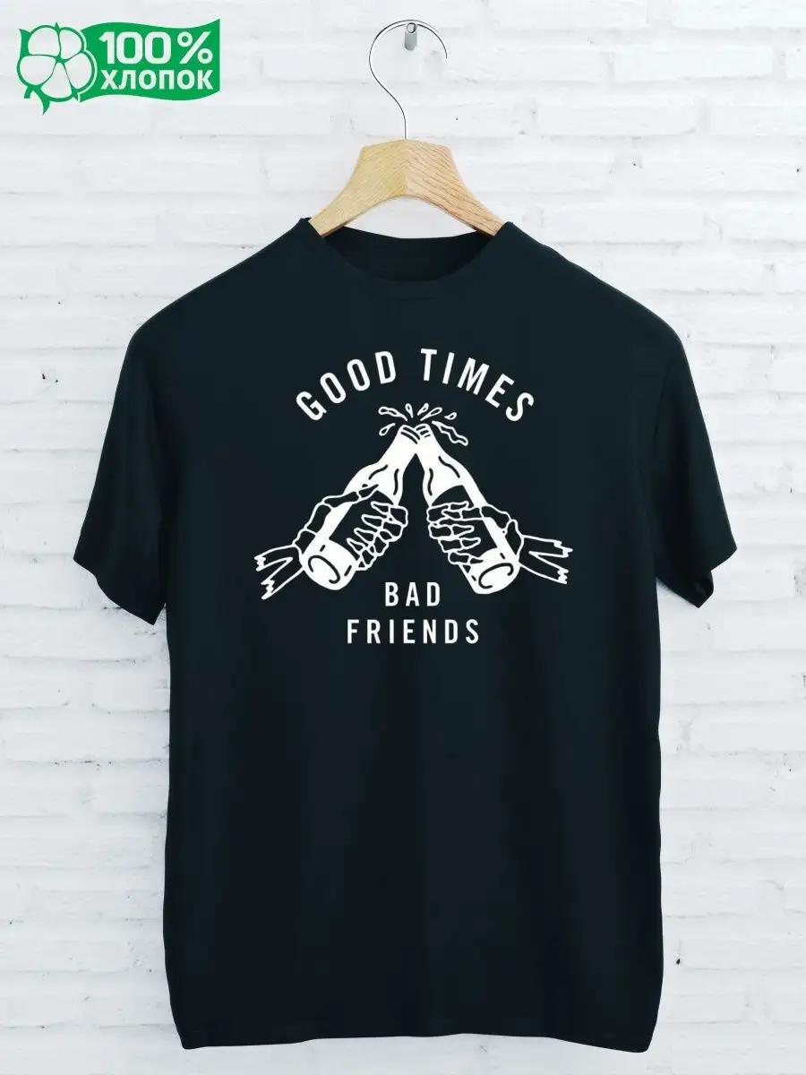 GOOD TIMES Printed T-shirt L