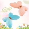 Butterfly Hug Pillow Plush Toy: Girlish Heart Backrest Cushion for Home or Office