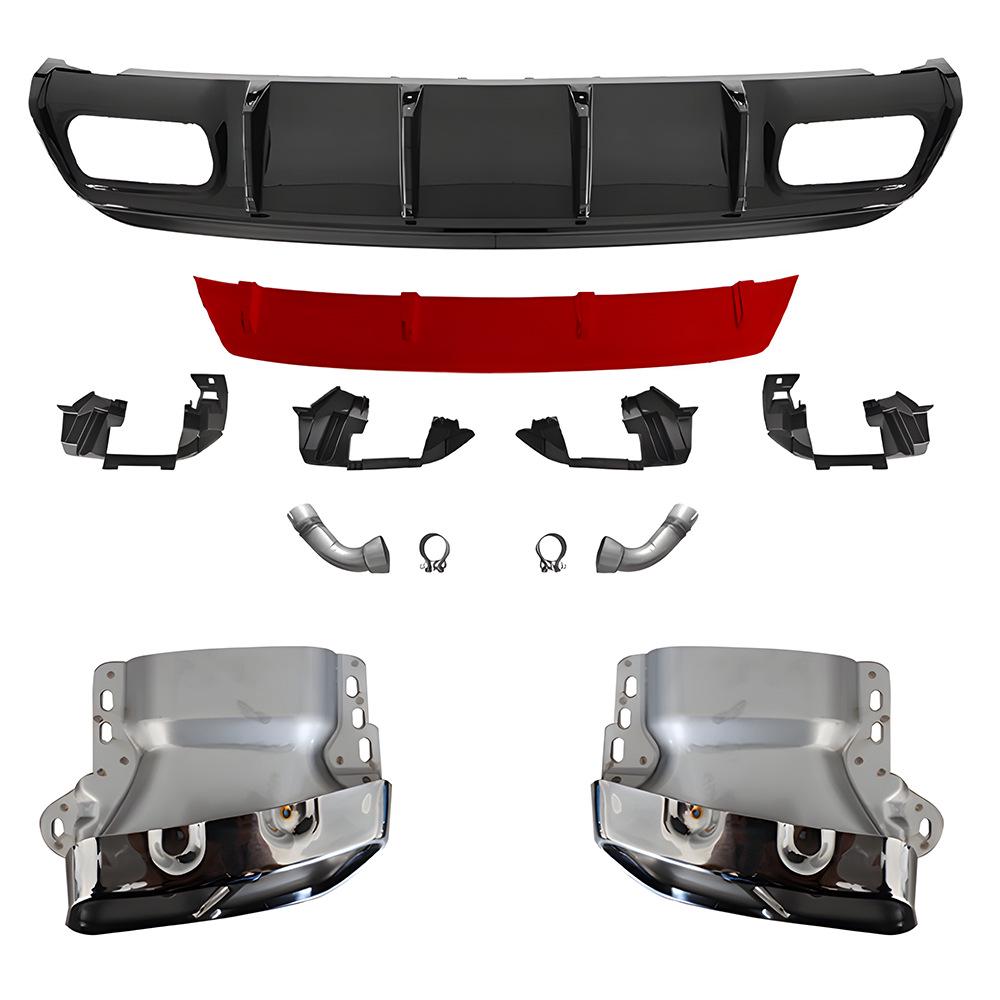 Mercedes-Benz A-Class W176 (13-18) A45 Rear Diffuser Tailpipes Upgrade with Quality Assurance