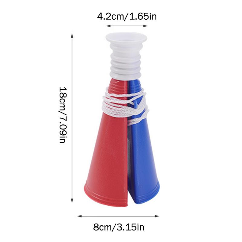 Cheer Megaphone Cheering Horns For Football Fans Sports Games Parties Football Match Noisemaker Toy