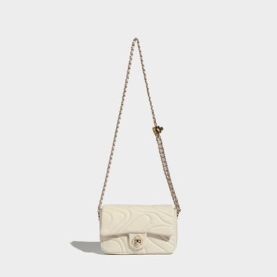 Versatile Ins Style Crossbody Bag for Women 2023 New Trendy Spring Summer Fashion Quilted Chain Bag Pink Single Shoulder Small Square Bag