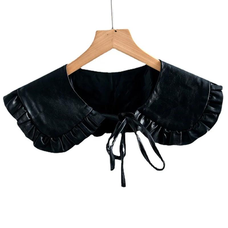 Women Shirt Detachable Collar Ladies White Fake Collars for Sweater Shoulder Wraps Neck Blouse False Collar Lapel Top Shawl