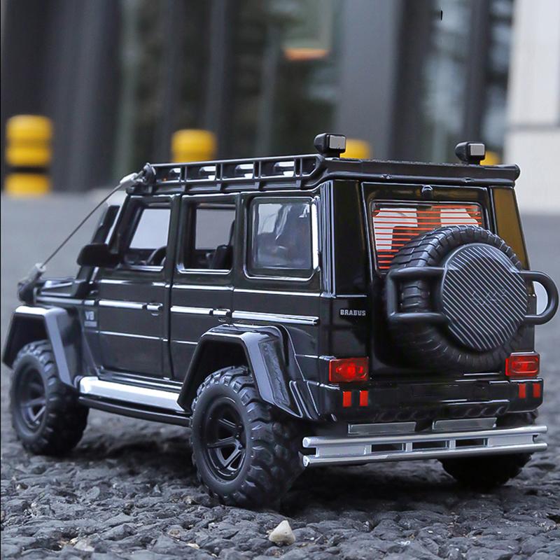 1:32 Benz G550 Adventure 4X4² V8 Alloy Cast Toy Car Model Sound and Light Children's Toy Collectibles Birthday Gift