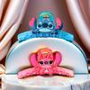 1pc/2pcs Disney Sticker Hair Claw Clips Bright Colored Simple Cute Hair Accessories for Decoration And Hair Ties Grip Strongly