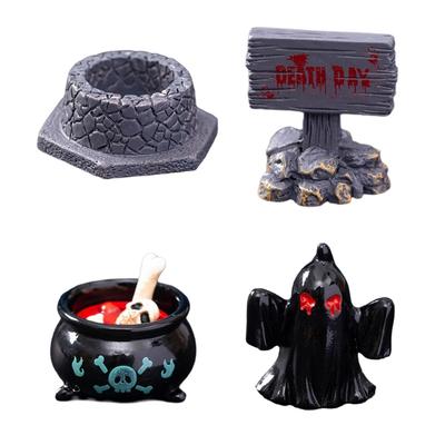 Mini-Friedhofs-Party-Accessoire Tragbare Harzskulptur Sicher für Kinder Und