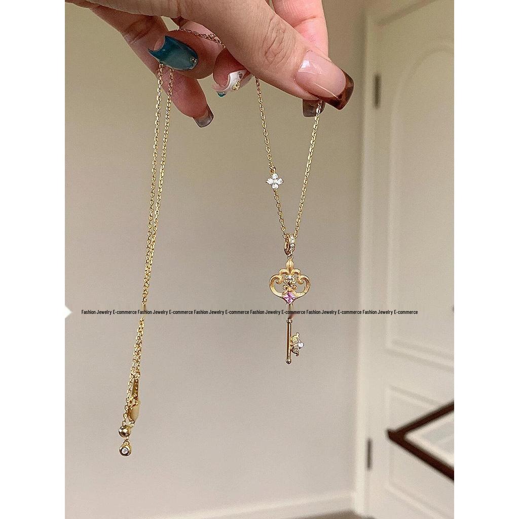 Iris Charm Necklace: Women's Luxury Niche Fashion, Versatile & Trending