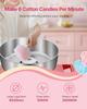 Commercial Cotton Candy Machine with Cart Sugar Floss Maker 1000W Red