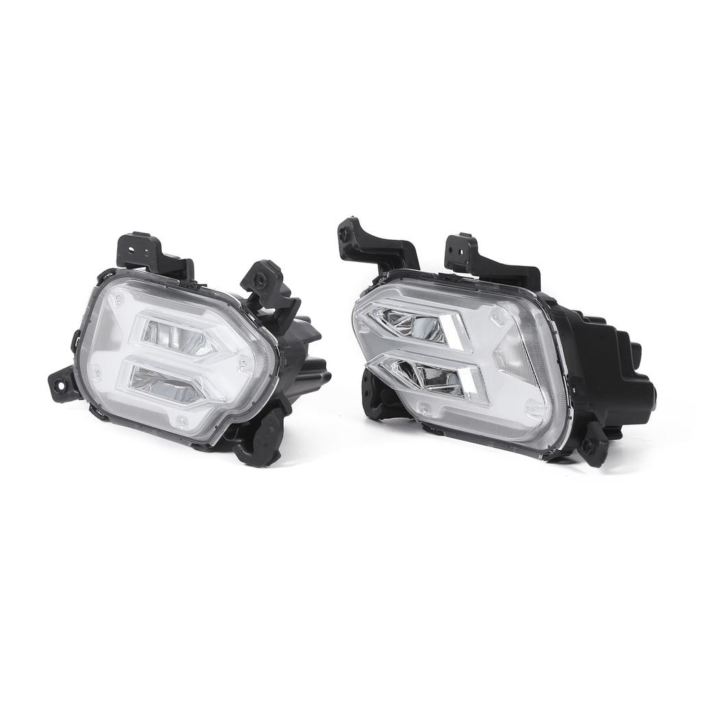 2 st LED varselljus Framstötare IP65 Vit Ljusfärg 12V Ersättning för KIA Sorento 2021