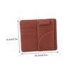 Invoice Folder Car Trunk Organizer Storage Kit Card Case Card Box Car