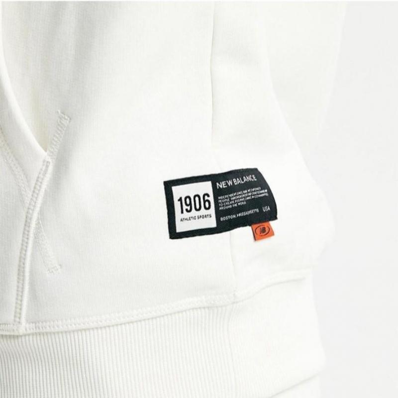 New Balance Unisex Basic Logo Brushed Hoodie Nbn0d41913