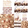 Wooden Alphabet Puzzle For Kids Educational Toy With Word Building And Number Blocks