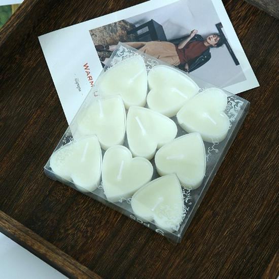 Creative Heart-Shaped Candles for Weddings, Proposals, and Birthdays