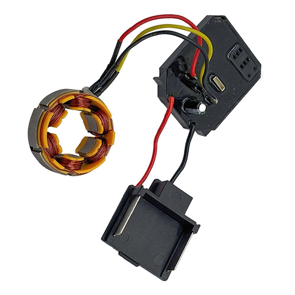 21V Bürstenlose Motorbaugruppe und Steuerplatine Ersatz für Elektro-Schraubenschlüssel und Bohrmaschine, Metall- und Kunststoffkonstruktion