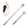 Stainless Steel Telescopic Extendable Back Scratcher Home Massage Kit Portable Clip-On Tool Home Scratching Massage Kit